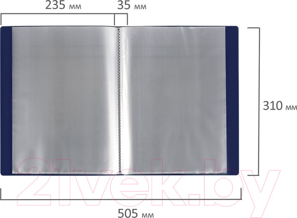 Изображение товара Папка для бумаг Staff 225712 (синий)