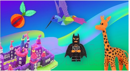 Изображение товара Набор для 3D-печати Даджет KIT 3D палитра RU0076PLA