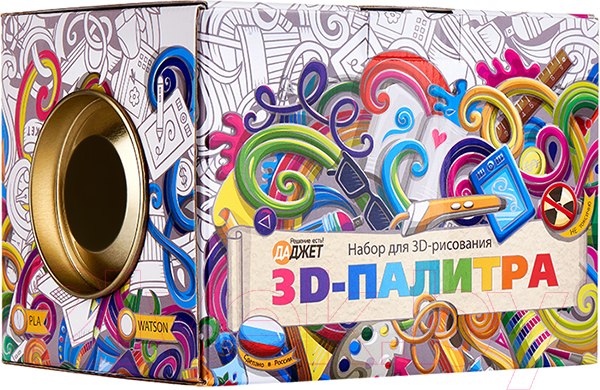 Изображение товара Набор для 3D-печати Даджет KIT 3D палитра RU0076PLA