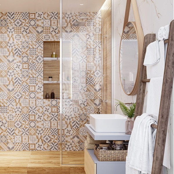 Изображение товара Плитка Beryoza Ceramica Marmaris дерево (500x250)
