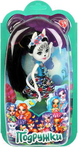 Изображение товара Кукла Карапуз Подружки Зебра / DE04-RU