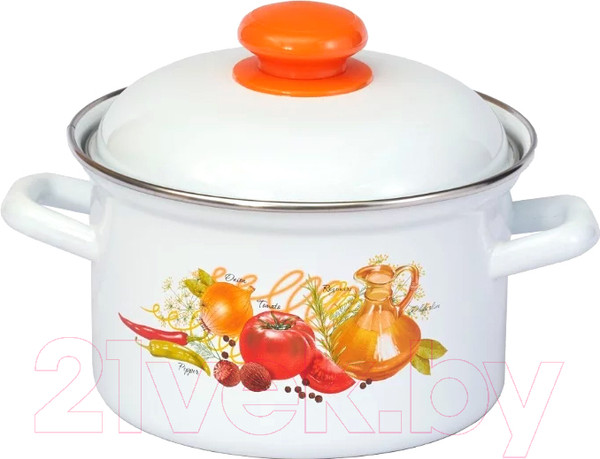 Изображение товара Кастрюля Лысьвенские эмали Итальянская кухня С-1612 АП2/4