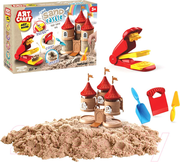 Изображение товара Набор для лепки Art Sand Волшебная сказка / 03738 (750г)