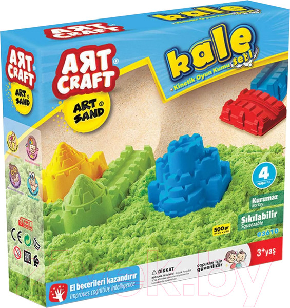 Изображение товара Набор для лепки Art Sand Крепость / 03610 (500г)