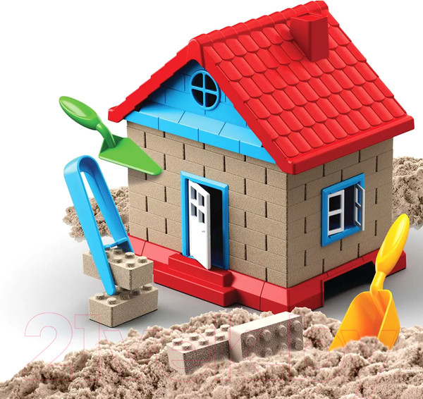 Изображение товара Набор для лепки Art Sand Строим дом / 03675 (750г)