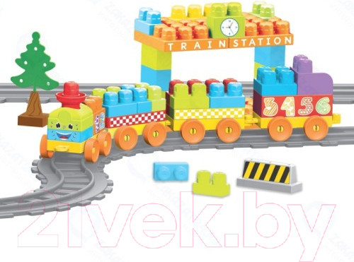 Изображение товара Конструктор Dolu Train Blocks / 5082 (89эл)