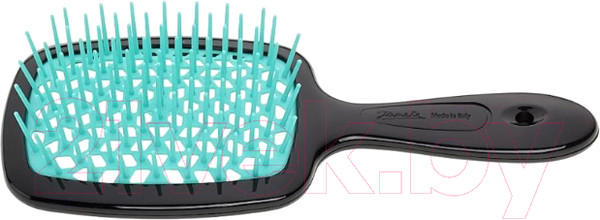 Изображение товара Расческа Janeke Superbrush 71SP226TFF (черный/бирюзовый)