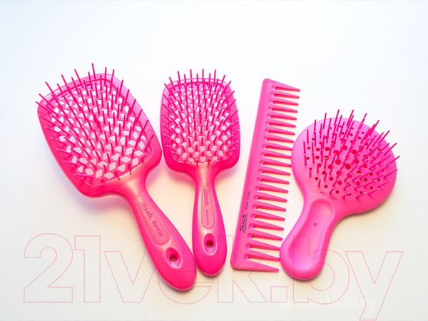 Изображение товара Расческа Janeke Superbrush 82SP226FF2 (фуксия)