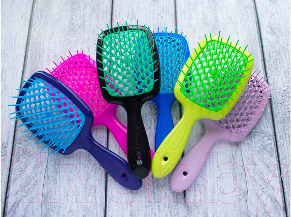 Изображение товара Расческа Janeke Superbrush 86SP226BTU (синий/голубой)