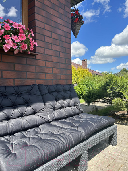 Изображение товара Подушка для садовой мебели Loon Чериот 40x60 / PS.CH.40x60-5 (черный)