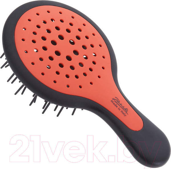 Изображение товара Расческа-массажер Janeke Superbrush Mini 71SP220NERPFL (черный/розово-оранжевый)