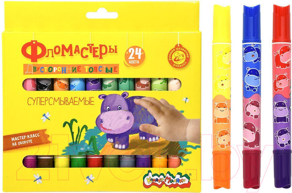 Изображение товара Фломастеры Каляка-Маляка ФТДКМ24 (24цв)