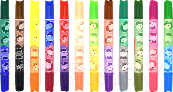 Изображение товара Фломастеры Каляка-Маляка ФТДКМ24 (24цв)