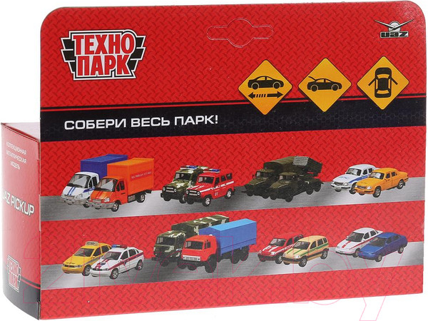 Изображение товара Автомобиль игрушечный Технопарк Uaz Pickup Полиция / PICKUP-P