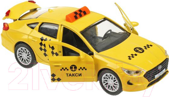 Изображение товара Автомобиль игрушечный Технопарк Hyundai Sonata Такси / SONATA-12TAX-YE (желтый)