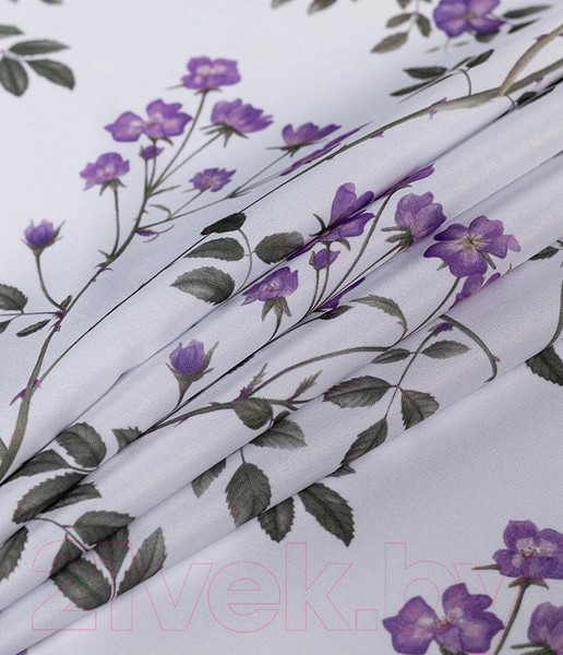 Изображение товара Комплект штор LEGRAND Шиповник габардин 150x180 / 58121435 (2шт, сирень)
