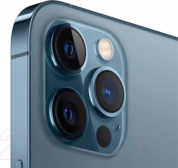 Изображение товара Смартфон восстановленный Apple iPhone 12 Pro Max 256GB Flip Грейд B (тихоокеанский синий)