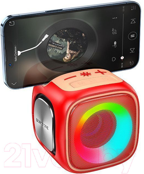Изображение товара Портативная колонка Borofone BR29 (красный)