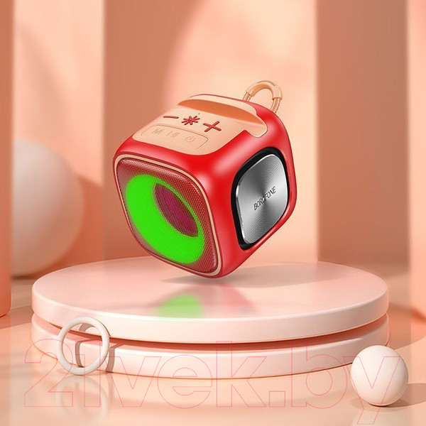 Изображение товара Портативная колонка Borofone BR29 (красный)