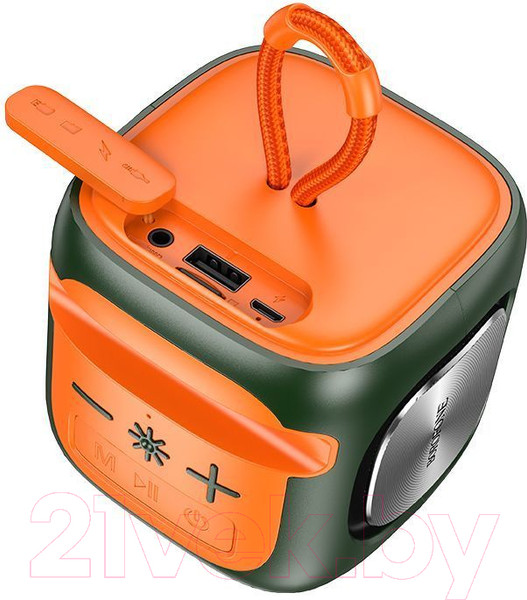 Изображение товара Портативная колонка Borofone BR29 (темно-зеленый)