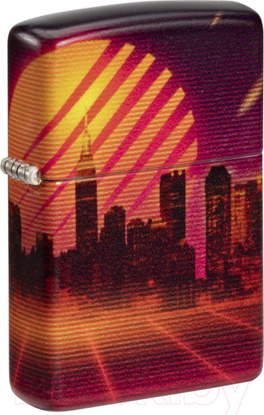 Изображение товара Зажигалка Zippo Cyber City / 48505 (оранжевый)