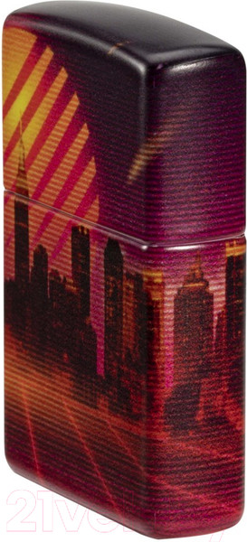 Изображение товара Зажигалка Zippo Cyber City / 48505 (оранжевый)