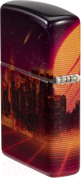 Изображение товара Зажигалка Zippo Cyber City / 48505 (оранжевый)