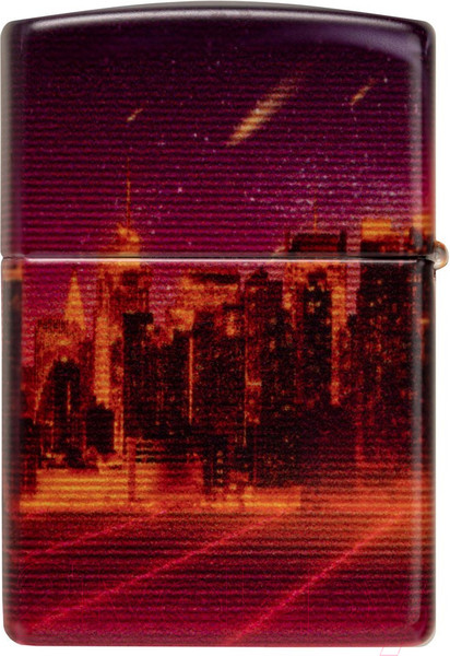 Изображение товара Зажигалка Zippo Cyber City / 48505 (оранжевый)
