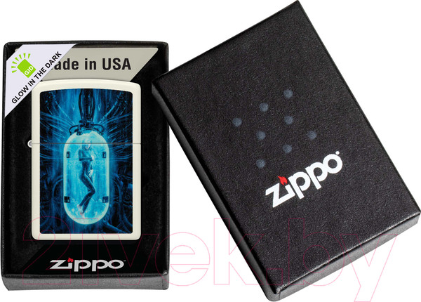 Изображение товара Зажигалка Zippo Woman In Tube / 48520 (белый)