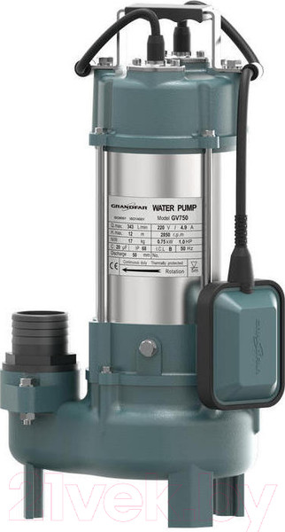 Изображение товара Дренажный насос Grandfar GV1100(GR)
