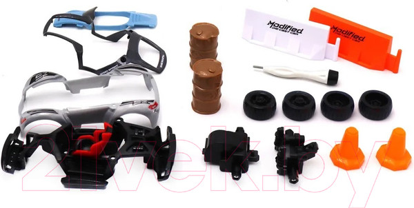 Изображение товара Конструктор инерционный Funky Toys Машинка / YS0281479 (серый)