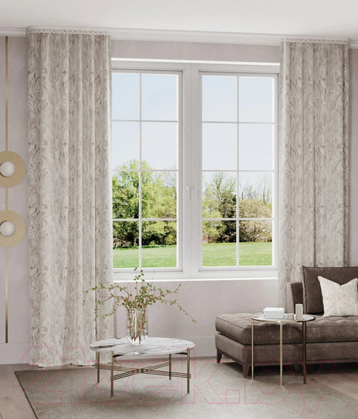 Изображение товара Штора LEGRAND Каприз 200x280 / 58119213 (сепия)