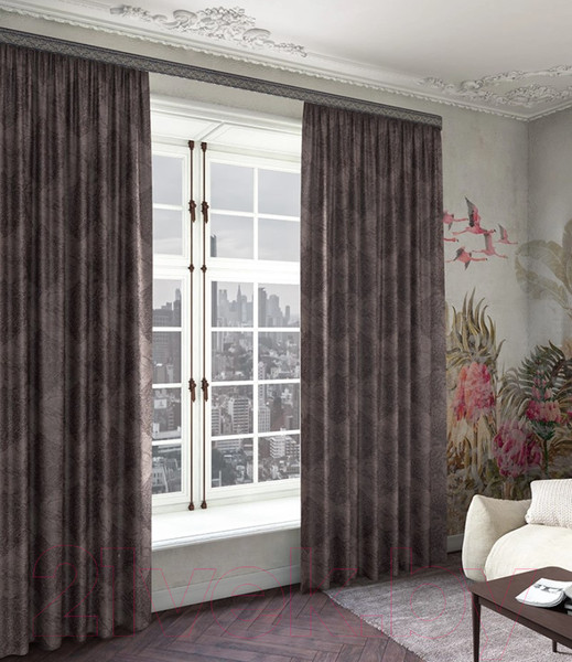 Изображение товара Штора LEGRAND Халиф 200x260 / 58119820 (серый)