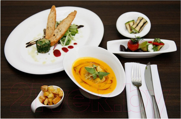 Изображение товара Тарелка столовая обеденная Sam&Squito Classic JX74-A001-08 / фк839