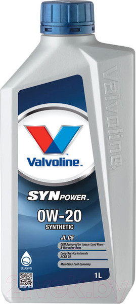 Изображение товара Моторное масло Valvoline SynPower JL C5 0W20 / 895091 (1л)