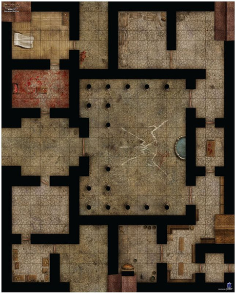 Изображение товара Игровое поле для настольной игры Мир Хобби Pathfinder. Ползучая смерть / 915642