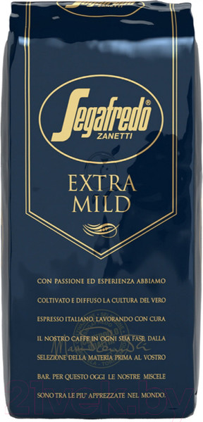 Изображение товара Кофе в зернах Segafredo Zanetti Extra Mild / 254 (1кг)