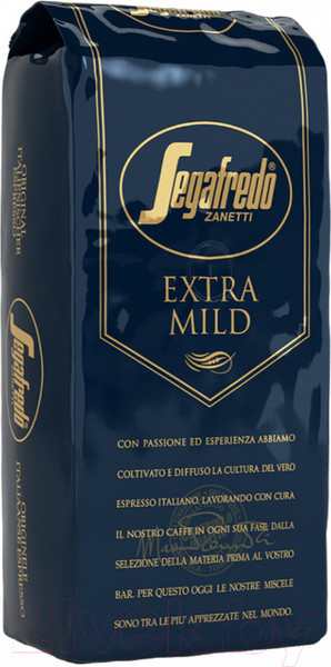 Изображение товара Кофе в зернах Segafredo Zanetti Extra Mild / 254 (1кг)