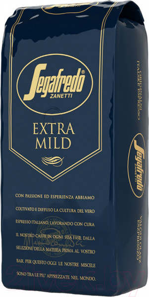 Изображение товара Кофе в зернах Segafredo Zanetti Extra Mild / 254 (1кг)