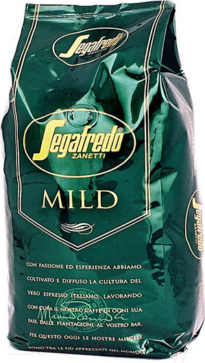 Изображение товара Кофе в зернах Segafredo Zanetti Mild / 223 (1кг)
