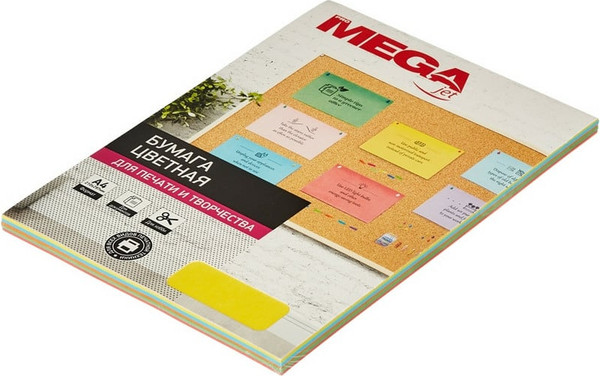 Изображение товара Бумага ProMega 866186 (A4, 100л, микс интенсив)