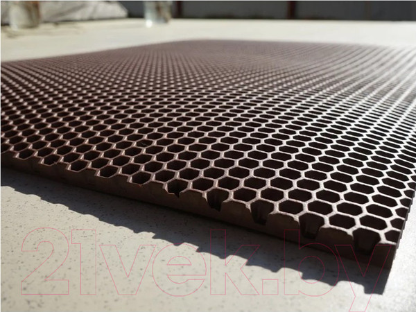 Изображение товара Коврик грязезащитный SunStep Crocmat 60x80 / 75-006 (коричневый)