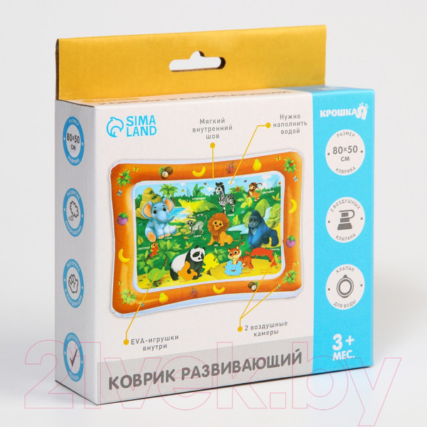 Изображение товара Игровой коврик Крошка Я Тропики / 7059458