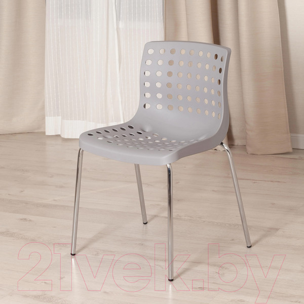 Изображение товара Стул Tetchair Skalberg (серый/хром)
