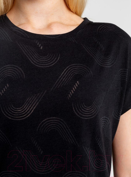 Изображение товара Футболка Mark Formelle 302637 (р.164/170-84-90, фигуры на черном)