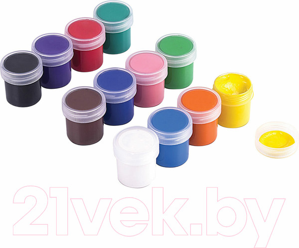 Изображение товара Гуашь Brauberg Kids / 192369 (12цв)