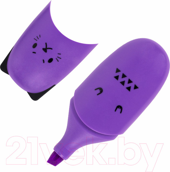 Изображение товара Набор маркеров Brauberg Kids. Cute Cats. Neon / 152435 (6цв)