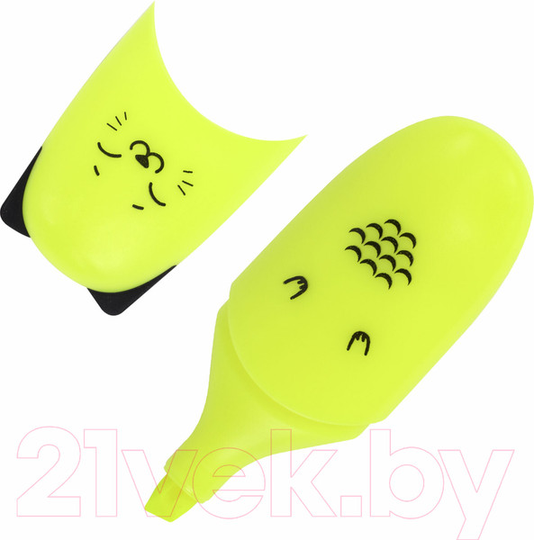 Изображение товара Набор маркеров Brauberg Kids. Cute Cats. Neon / 152435 (6цв)