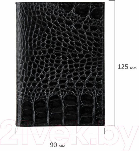 Изображение товара Обложка для автодокументов Brauberg 238189 (черный)