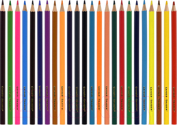 Изображение товара Набор акварельных карандашей Каляка-Маляка КАККМ24 (24цв)